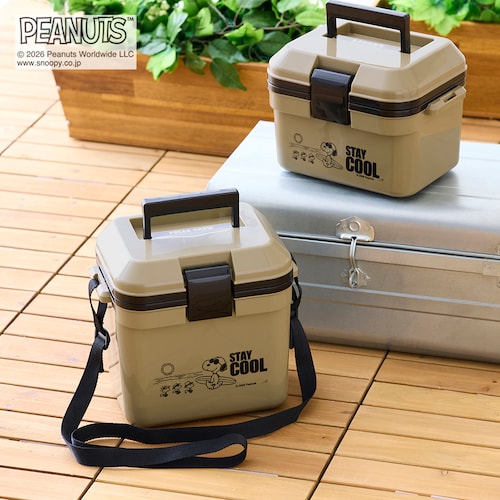 持ち運びに便利なコンパクトサイズのクーラーボックス＜５L／７L＞ 「スヌーピー」