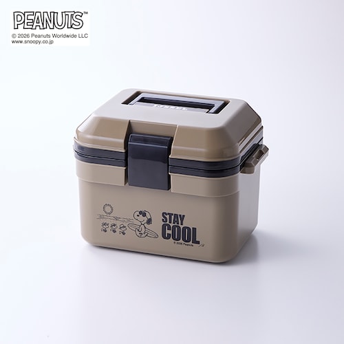 持ち運びに便利なコンパクトサイズのクーラーボックス＜５L／７L＞ 「スヌーピー」