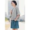 ヴィンテージブルー／モデル身長158cm・サイズJ-M