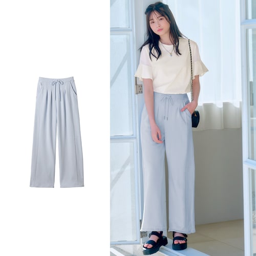 裾ドロスト綿裏毛スウェットパンツ(ウエスト調節可) 【子供ズボン】