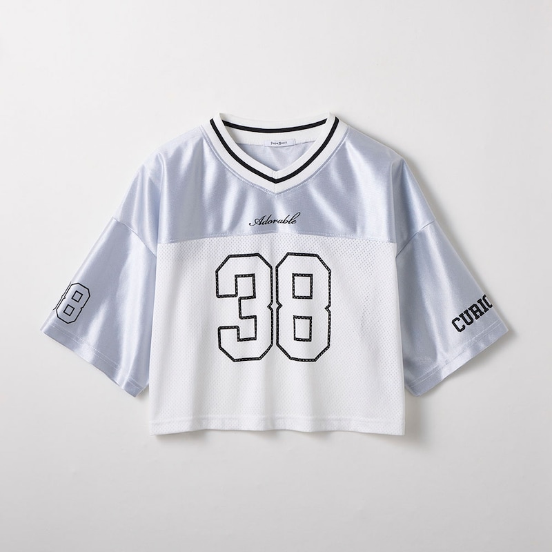 シルバー×オフホワイト