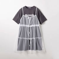 オフホワイト×チャコール