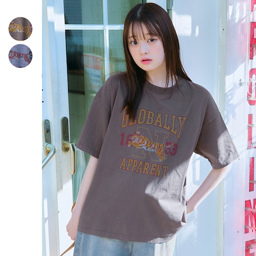 ヴィンテージライクルーズハーフスリーブＴシャツ 【子供服】