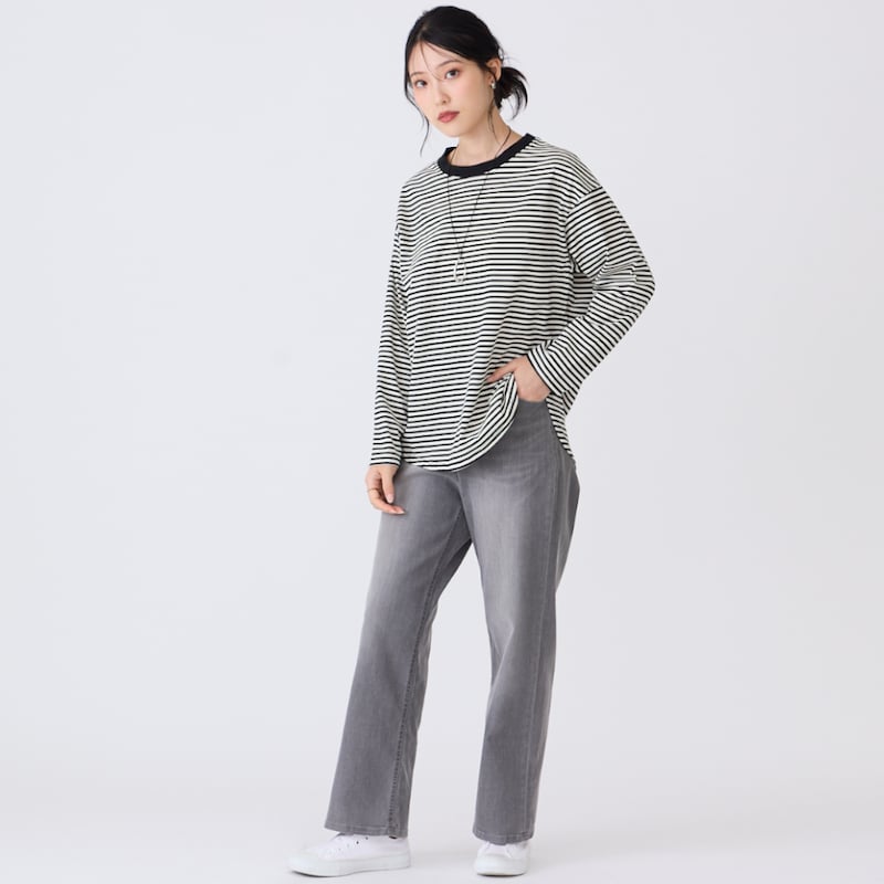 モデル身長167cm／Ｍサイズ着用