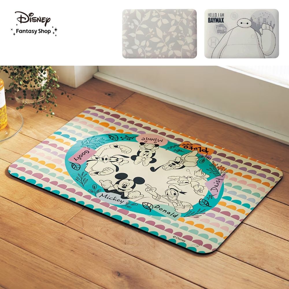 ソフト珪藻土バスマット(選べるキャラクター)(ディズニー/Disney) ソフト珪藻土バスマット(選べるキャラクター)(ディズニー/Disney)