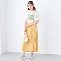 モデル身長168cm／S~M　ドナルドダック着用