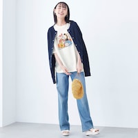 モデル身長165cm／S~M　プーさんと仲間たち着用