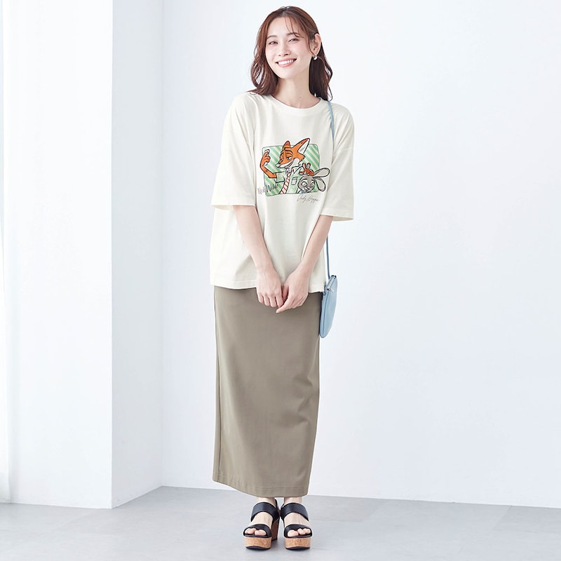 モデル身長168cm／S~M　ズートピア着用