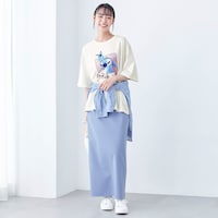 モデル身長165cm／S~M　スティッチ着用