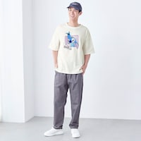 モデル身長182cm／L～LL　スティッチ着用