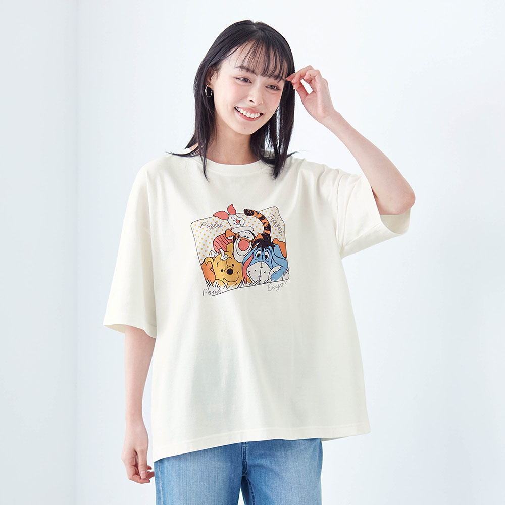 ユニセックスバディTシャツ(選べるキャラクター)(ディズニー/Disney) ユニセックスバディTシャツ(選べるキャラクター)(ディズニー/Disney)