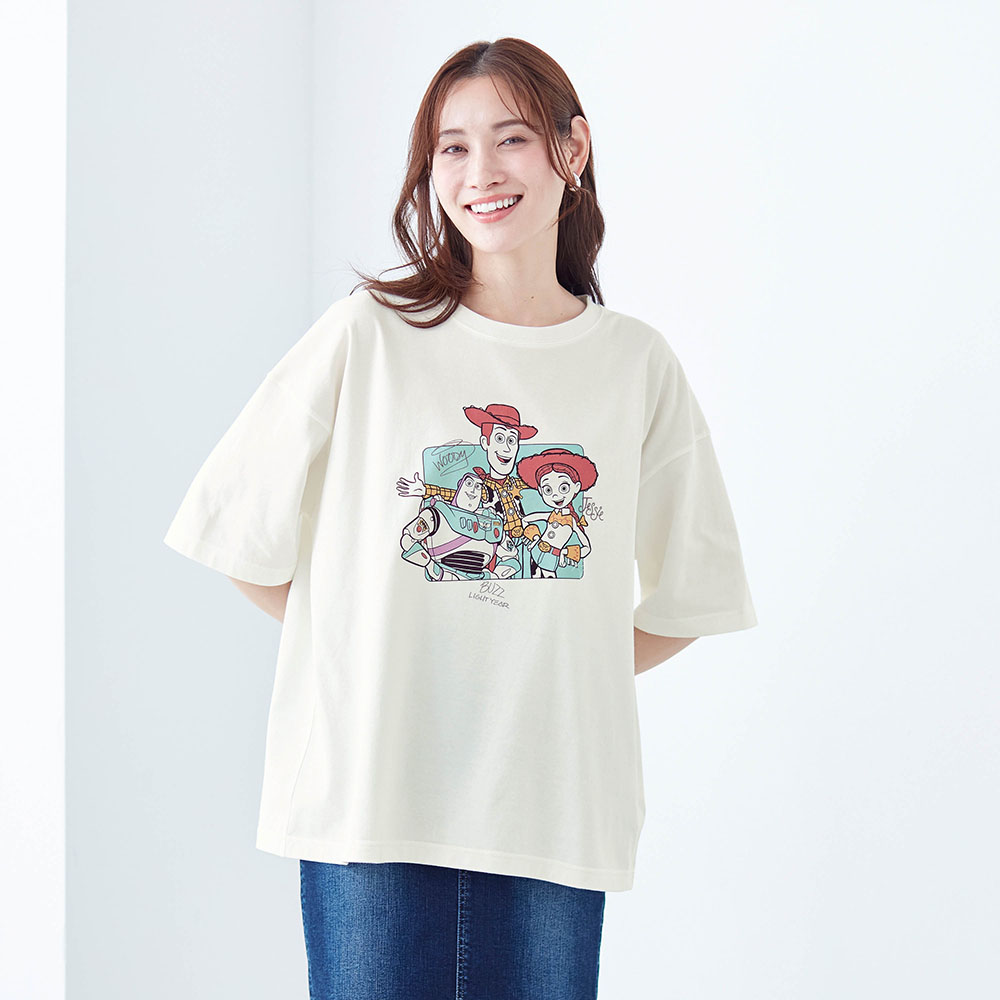 ユニセックスバディTシャツ(選べるキャラクター)(ディズニー/Disney) ユニセックスバディTシャツ(選べるキャラクター)(ディズニー/Disney)