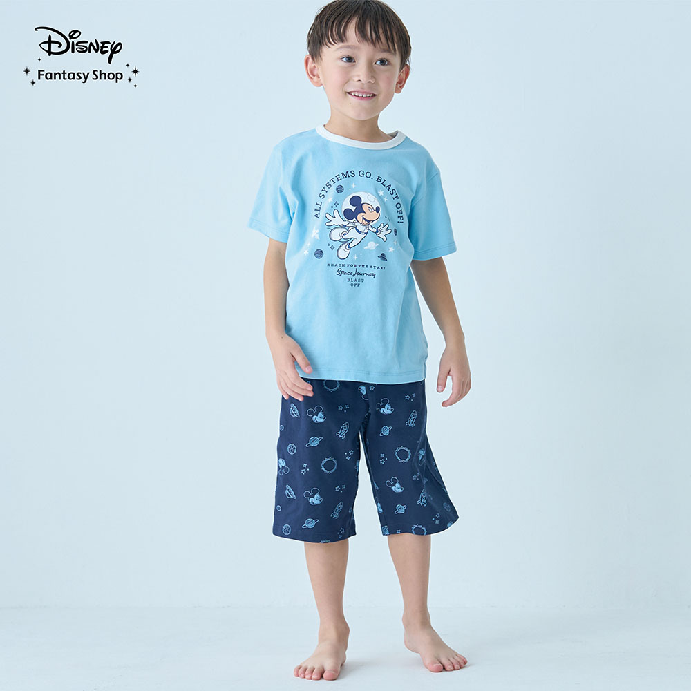 お腹の冷えを防ぐ!薄くて涼しい蓄光プリントパジャマ(選べるキャラクター)(ディズニー/Disney) お腹の冷えを防ぐ!薄くて涼しい蓄光プリントパジャマ(選べるキャラクター)(ディズニー/Disney)
