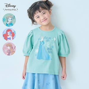 【ディズニー/Disney】薄くて涼しい名札ココ半袖パフスリーブTシャツ(選べるキャラクター)