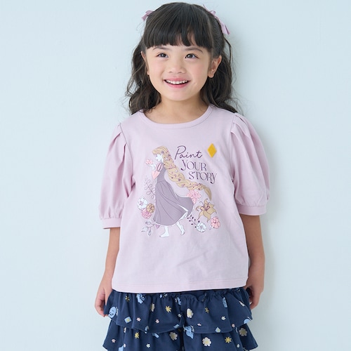 薄くて涼しい名札ココ半袖パフスリーブTシャツ（選べるキャラクター）