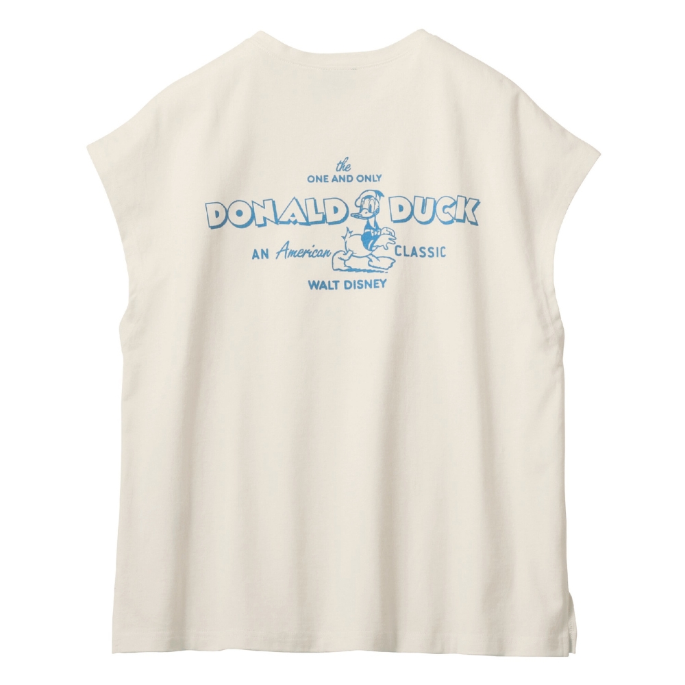 フレンチスリーブTシャツ「ドナルドダック」(ディズニー/Disney) フレンチスリーブTシャツ「ドナルドダック」(ディズニー/Disney)
