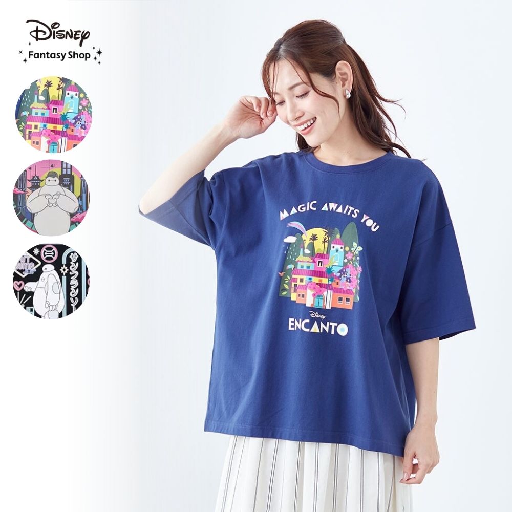【ディズニー/Disney】ユニセックススーベニアTシャツ (選べるキャラクター)