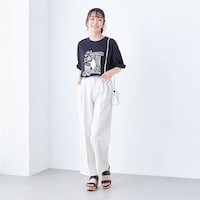 モデル身長165cm／M　ベイマックス（ブラック）着用