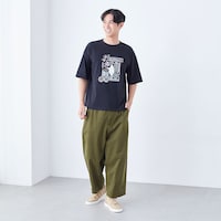 モデル身長182cm／M　ベイマックス（ブラック）着用