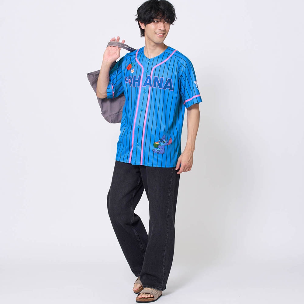 新柄登場】 ベースボールシャツ （選べるキャラクター）(ディズニー