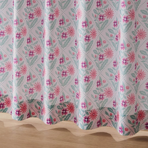 UVカット・遮熱・遮像レースカーテン／太陽 「ミニラボ」