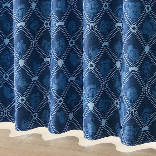 テクスチャーが映える！遮光・遮熱カーテン「ドナルドダック」