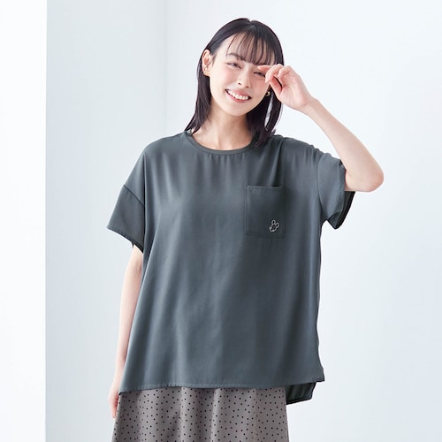 刺しゅうTブラウス「ミッキーマウス」