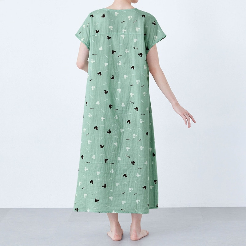 モデル身長167cm／M ※写真は撮影用のため着丈+5㎝になります。