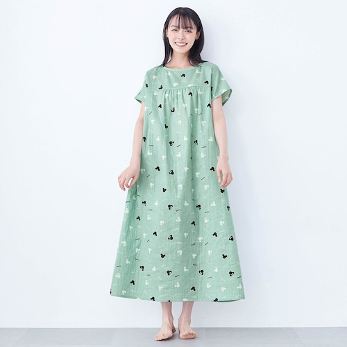 ダブルガーゼ湯上りワンピース（選べるキャラクター）