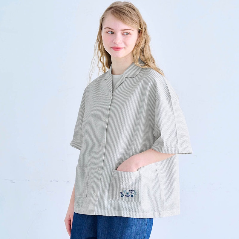 グレー系ストライプ