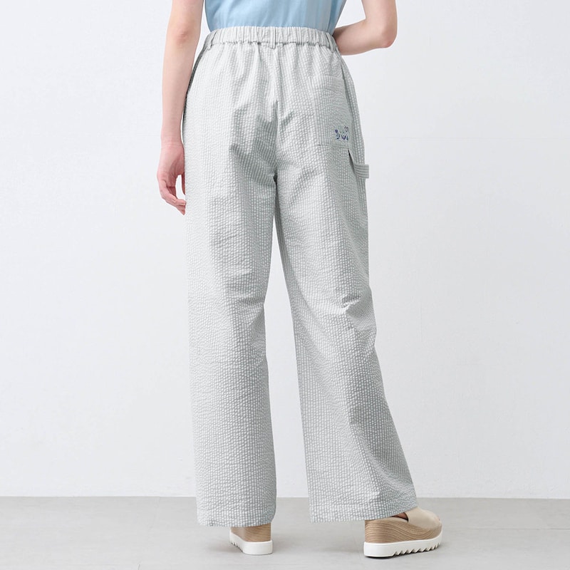 モデル身長167cm/M ※写真は撮影用のため、股下＋5cmになります