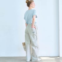 モデル身長167cm/M ※写真は撮影用のため、股下＋5cmになります