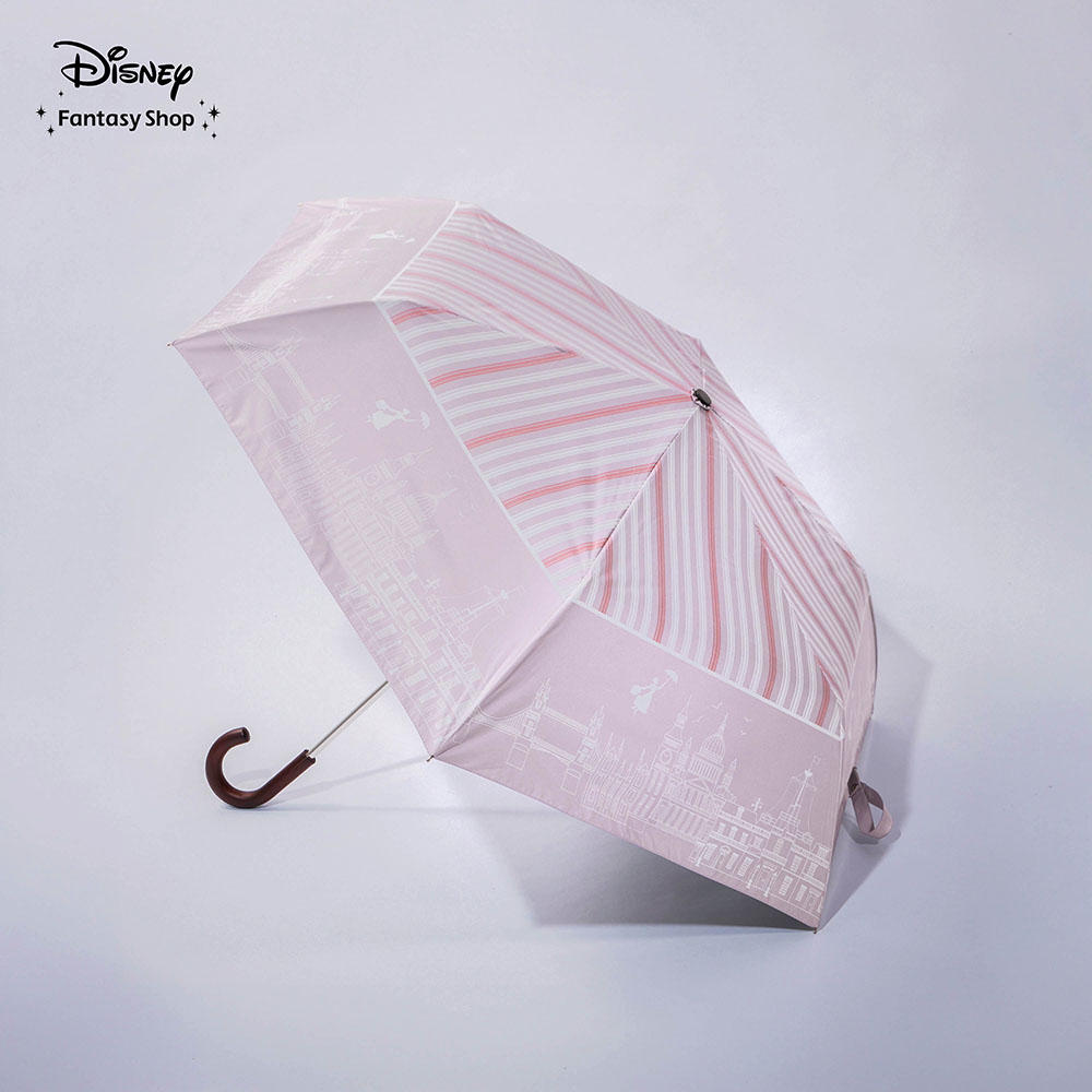 折りたたみ晴雨兼用日傘「メリー・ポピンズ」(ディズニー/Disney) 折りたたみ晴雨兼用日傘「メリー・ポピンズ」(ディズニー/Disney)