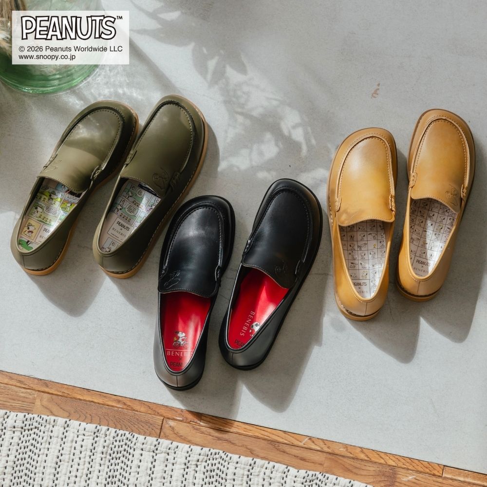 【ピーナッツ/PEANUTS】べネビススリッポン「スヌーピー」