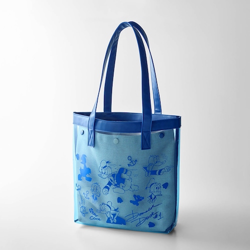 グッズが付けられるクリアトートバッグ（選べるキャラクター）