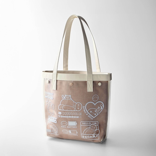 グッズが付けられるクリアトートバッグ（選べるキャラクター）