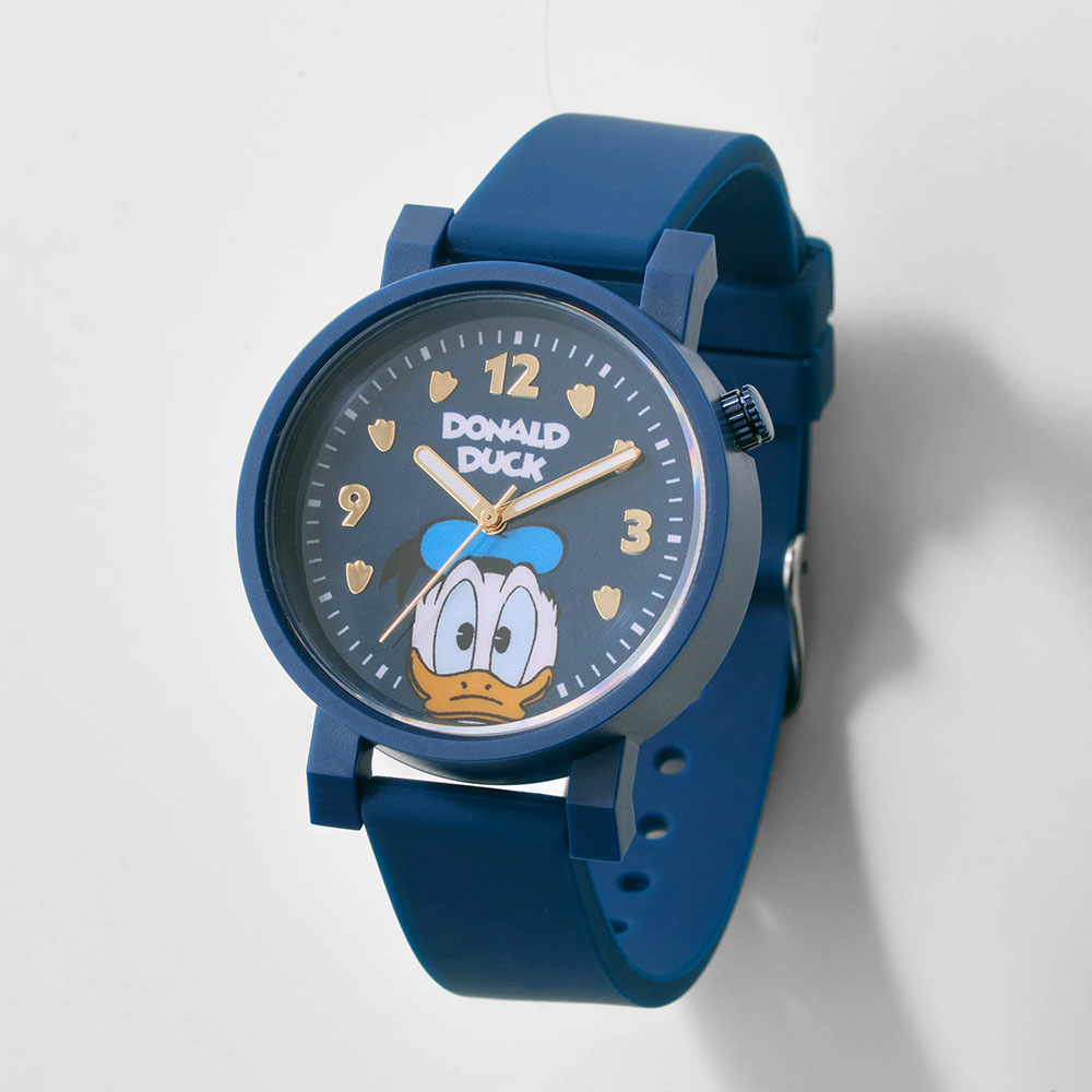 5気圧防水シリコン素材の腕時計「ドナルドダック」(ディズニー/Disney) 5気圧防水シリコン素材の腕時計「ドナルドダック」(ディズニー/Disney)