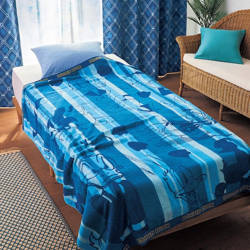 ジャカードタオルケット「ドナルドダック」（ディズニー/Disney）