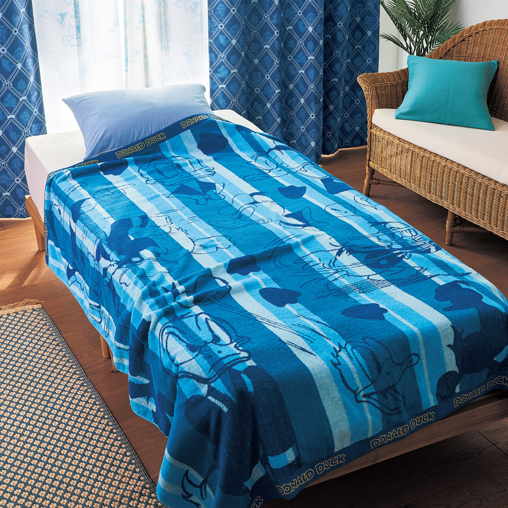 ジャカードタオルケット「ドナルドダック」(ディズニー/Disney) ジャカードタオルケット「ドナルドダック」(ディズニー/Disney)
