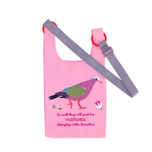 「リアルな刺繍が、愛らしい」野生動物を守る活動を応援する チャリティ2WAYバッグ