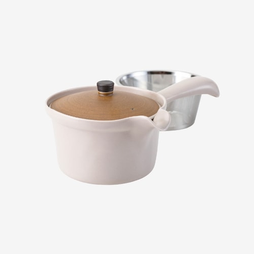 「くすみカラーで、モダンに映える」お茶だけでなくコーヒーも淹れられるデザイン急須 波佐見焼【食洗器／電子レンジ対応】