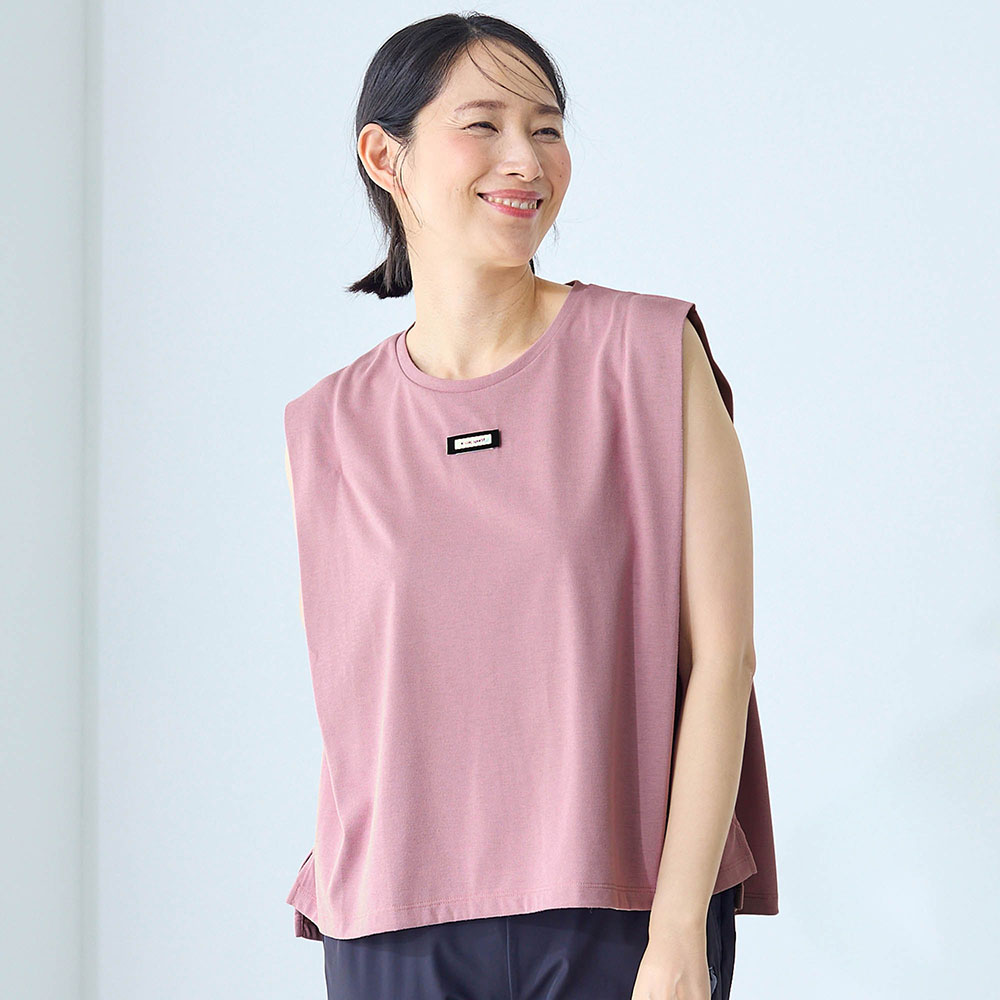汗染み軽減細見えノースリーブシャツ(ルコックスポルティフ/le coq sportif) 汗染み軽減細見えノースリーブシャツ(ルコックスポルティフ/le coq sportif)