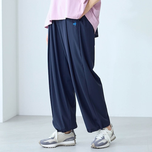 接触冷感ウーブンワイドパンツ