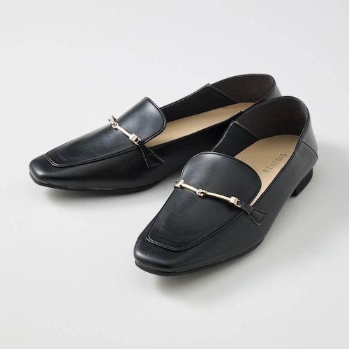 【返品送料無料】 ※やわらかいのにきちんと見えるふわふわローファー［日本製］