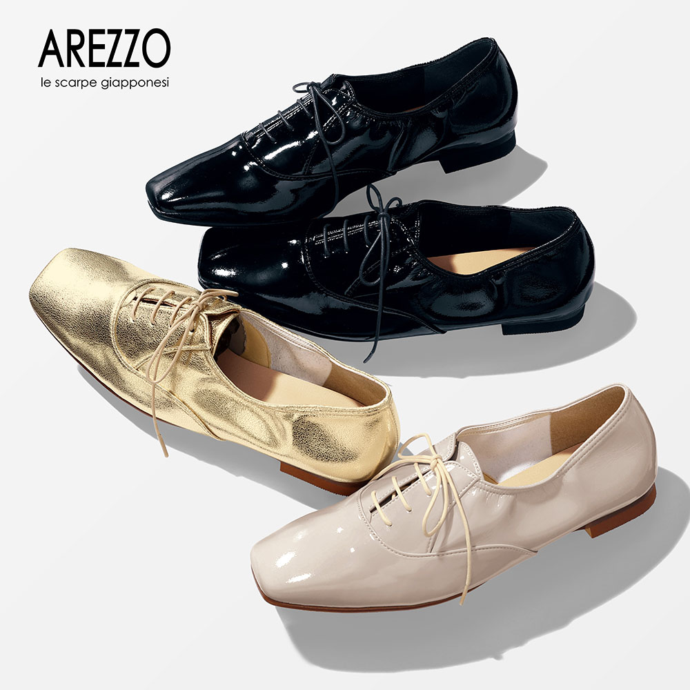 【アレッツォ/AREZZO】【7月10日再値下げ】 マニッシュシューズ