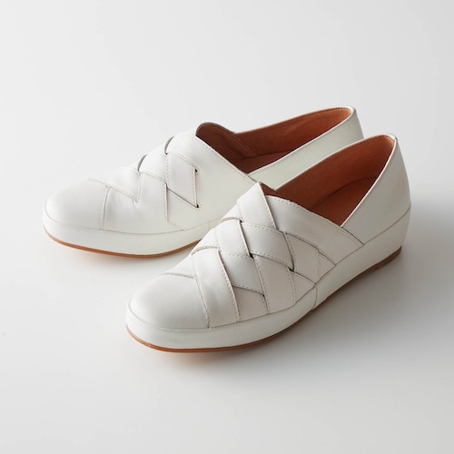 【返品送料無料】 ※本革ふんわりプラットフォームスリッポン［復刻］