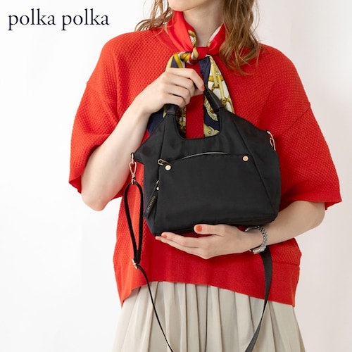 微光沢手提げバッグ（2WAY)