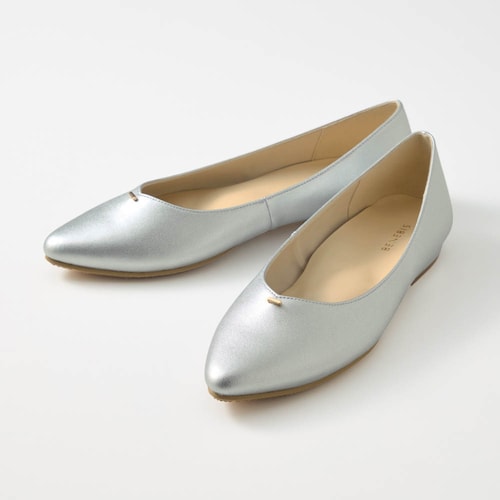 【返品送料無料】 ※ポインテッドフラットシューズ【選べる8サイズ】