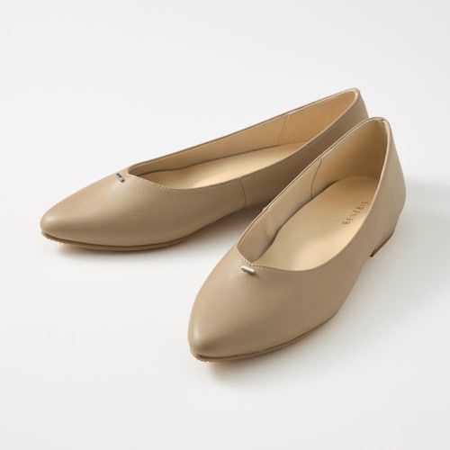 【返品送料無料】 ※ポインテッドフラットシューズ【選べる8サイズ】