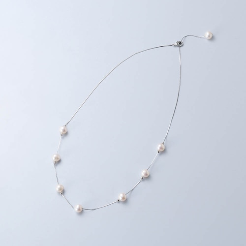 淡水パールアレンジネックレス